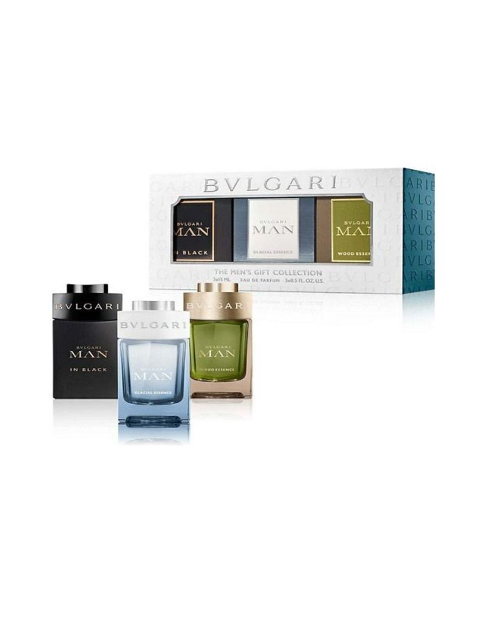 Shop now at Beauty Vendor Australia Online -Bvlgari Man Set : In Black 15 ml + Wood Essence 15 ml + Rain Essence 15 ml - Premium Range from BVLGARI - Just $139.99!