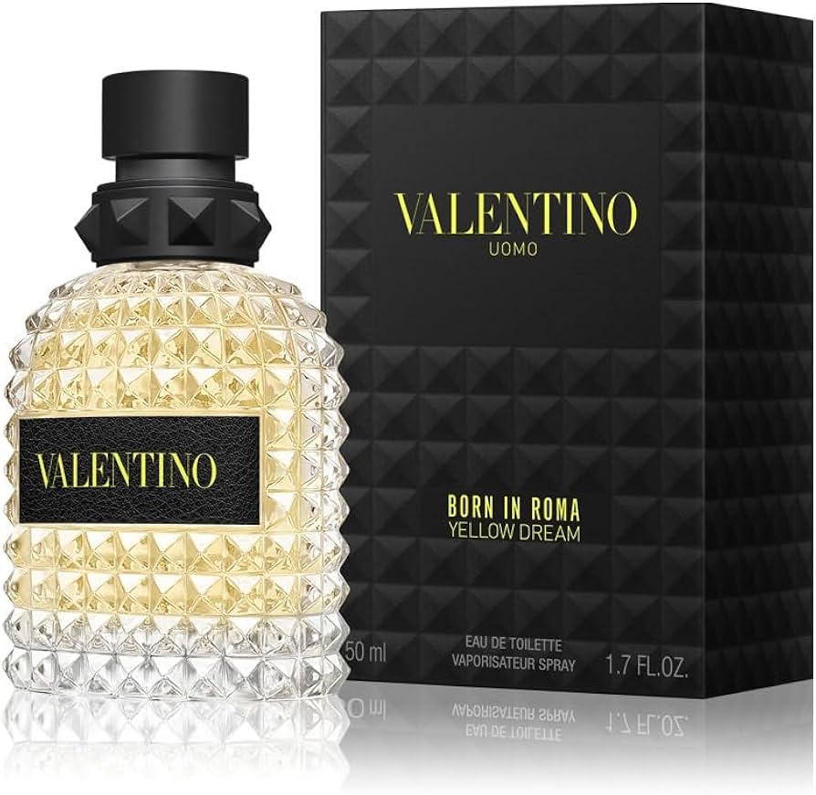 Shop now at Beauty Vendor Australia Online -Valentino Uomo Born in Roma Yellow Dream Eau De Toilette 50ml - Premium Range from Valentino - Just $119!