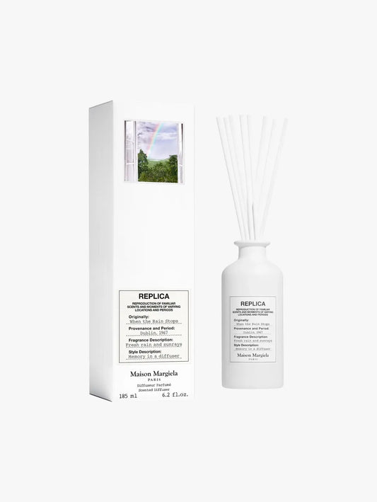 Shop now at Beauty Vendor Australia Online -Maison Margiela Replica When the Rain Stops Diffuser 185ml - Premium Range from Maison Margiela - Just $165!